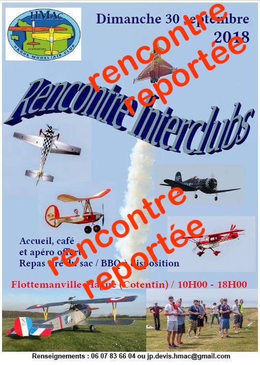 La rencontre Interclubs 2018, reportée..